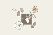 Gifting Icon Pack, an Outline Icon by Polar Vectors (Thumbnail 7 of 12)