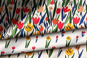 Bold Tulip Meadow Pattern Collection, a Pattern Graphic by Asya Melkonyan Patterns (Thumbnail 10 of 16)