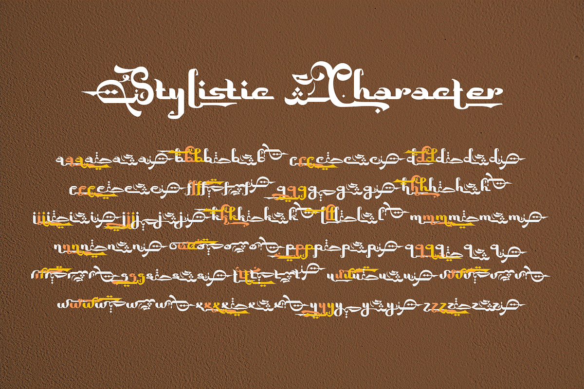 Bhorudyn - New Islamic Calligraphy, a Script Font by TypeClassHeroes (Photo 7 of 10)