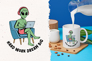 Alien life on earth 10 illustrations, a Person Illustration by gunaonedesign (Thumbnail 10 of 13)