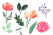 Monotype Flowers, a Decorative Illustration by AlenaO (Thumbnail 3 of 10)