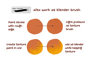 Procreate Mikan Soft Texture Brushes, a Brush Add-On by ProcreateiBox (Thumbnail 4 of 6)