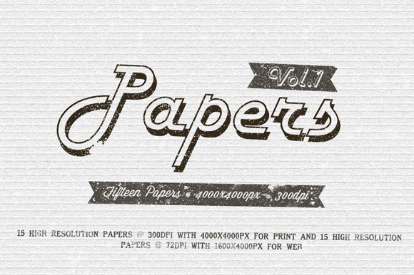 Papers Pack Vol.1 preview 6