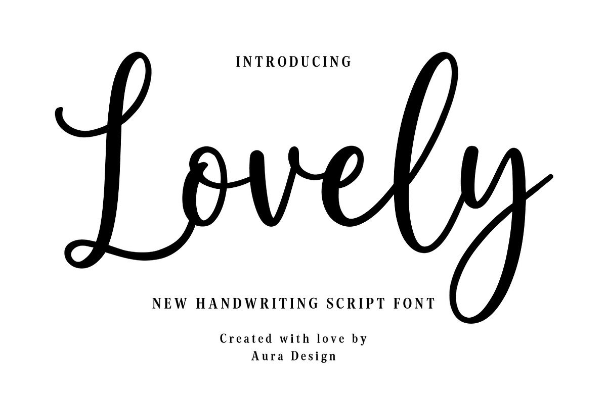 The Trendy Mix Font Bundle, a Handwritten Font by Aura Typeface (Photo 6 of 17)