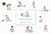 First Aid Essentials Illustration, an Object Graphic by Jump Studio (Thumbnail 1 of 12)