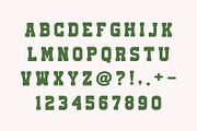 Sheriff Cowboy Western font, a Slab Serif Font by Fourteen Letter (Thumbnail 6 of 7)