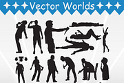 Suicide Svg, Man, Woman Svg, an Object Graphic by VectorWorlds (Thumbnail 2 of 3)