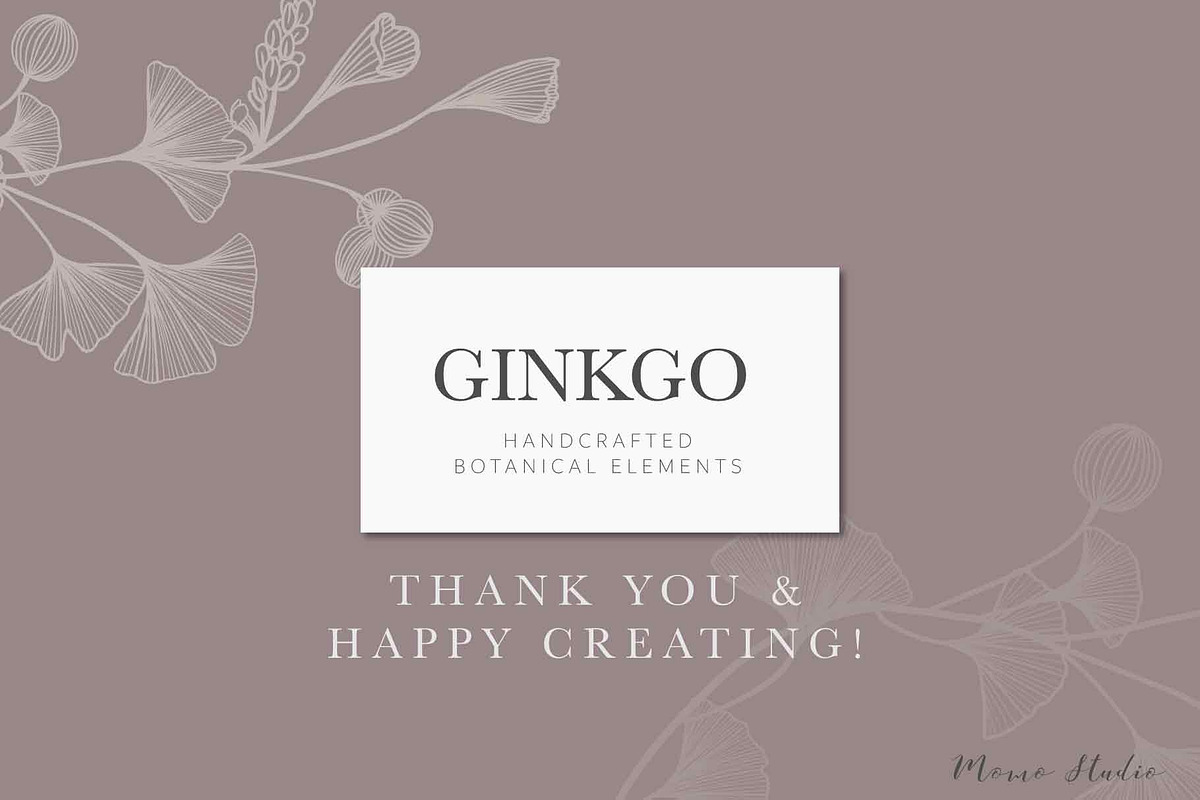 Ginkgo Botanicals - Florals & Leaves, an Illustration by Momo Studio (Photo 13 of 13)