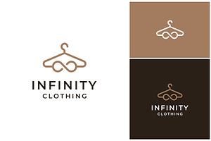 Hanger Clothing Infinity Logo, a Branding & Logo Template by ika trisiana