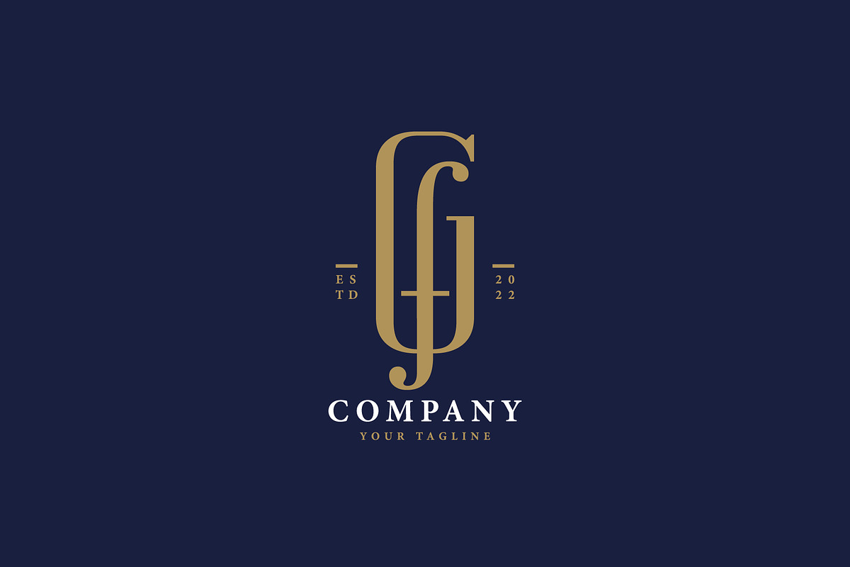 GF Letter Mark Logo, a Branding & Logo Template by Agustriana