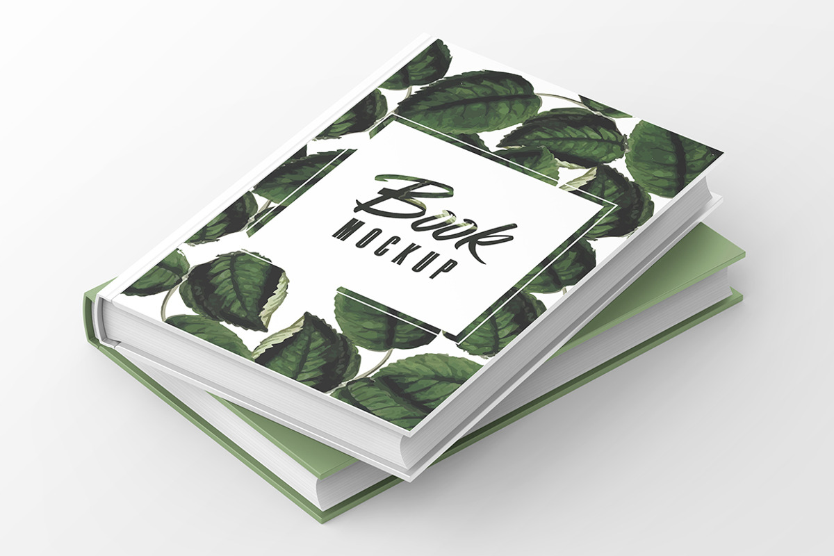 Book Mockup Set, a Print Template by UnicDesign (Photo 3 of 6)
