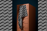 Geometric Optical Stripes, a Pattern Graphic by MalyskaStudio (Thumbnail 8 of 11)