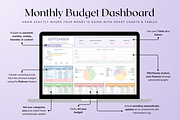 Simple Monthly Budget - Pastel, a Templates & Theme by The Creative Plans co (Thumbnail 4 of 10)
