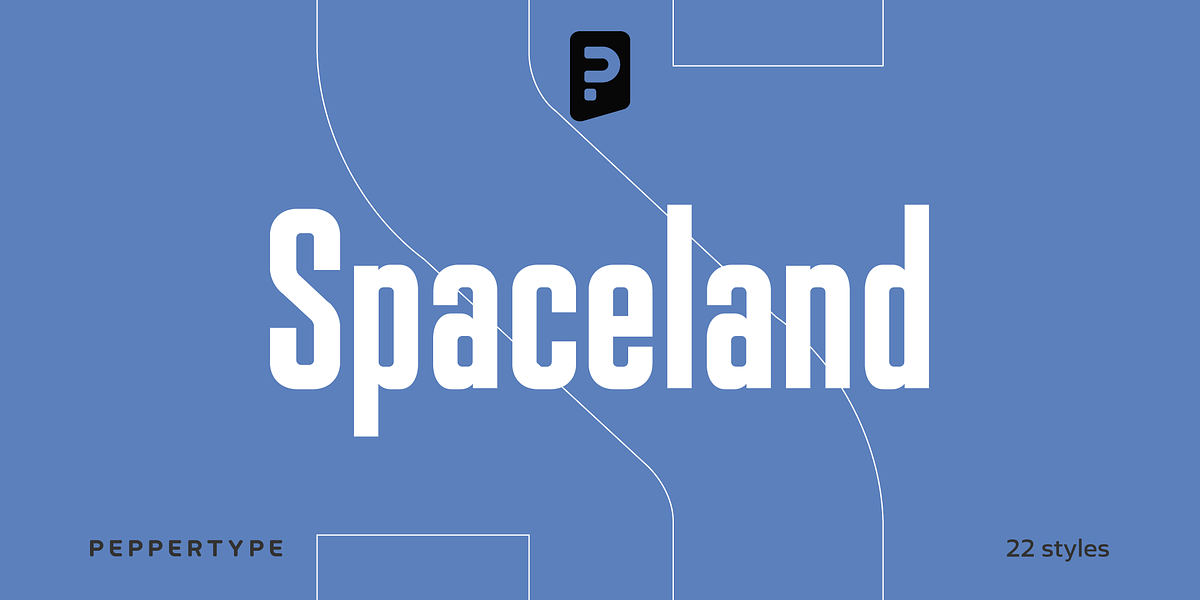 Spaceland, a Sans Serif Font by Pepper Type (Photo 1 of 14)