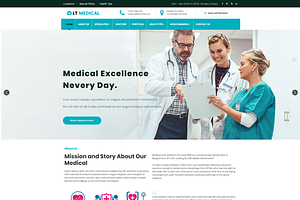 LT Medical Onepage WordPress Theme