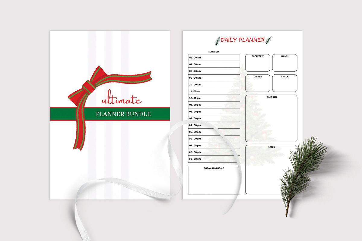 Ultimate Christmas Planner Canva, a Stationery Template by Design Zone (Photo 5 of 6)