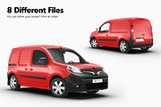Delivery Car Mockup 8, an Advertising Mockup by Mockupix (Thumbnail 7 of 12)