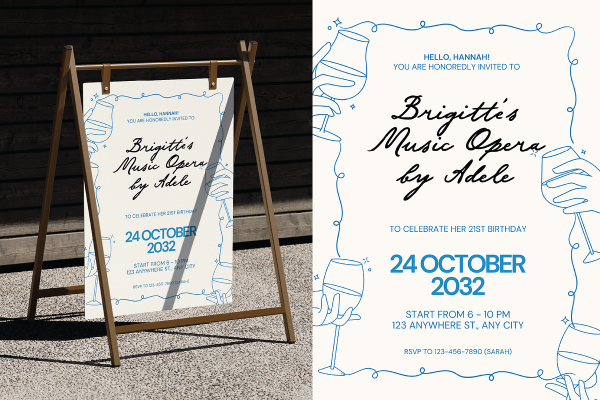 Opera de Falsetto Handwriting, a Handwritten Font by Pinakiaa Studios (Photo 3 of 10)