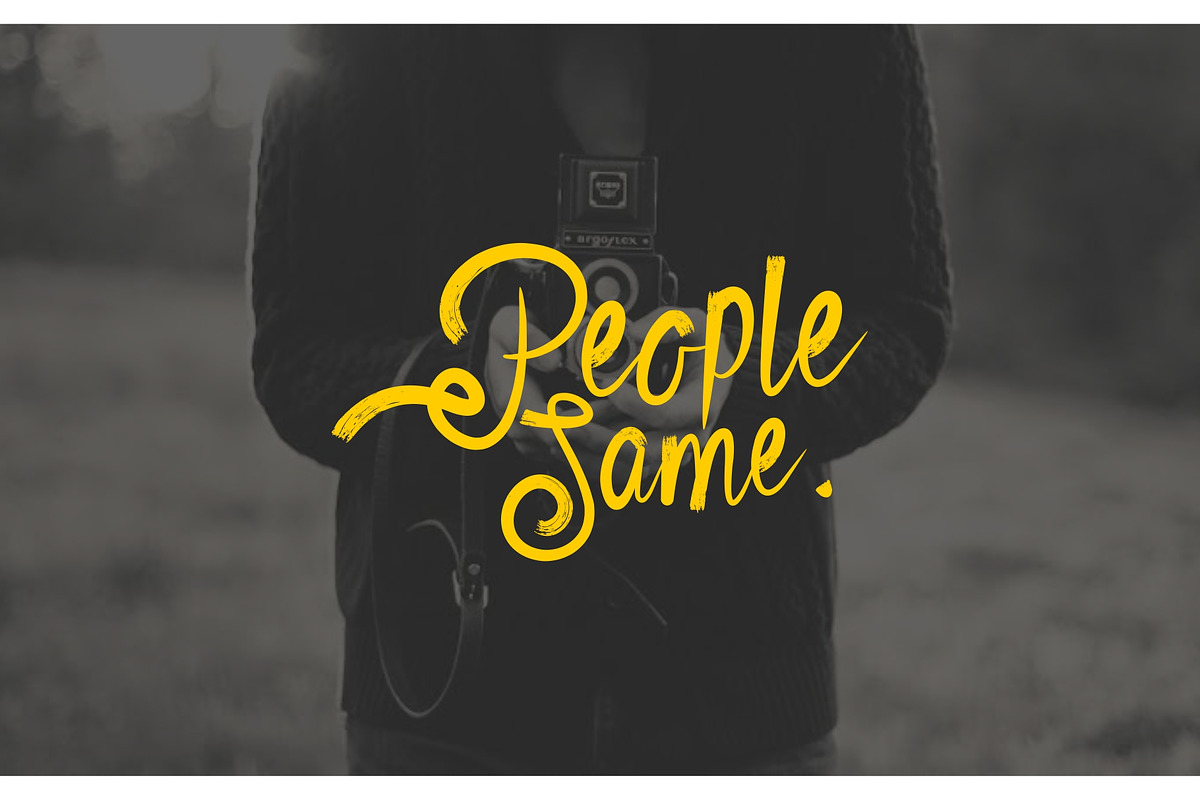 Retvaley Brush Font preview 2