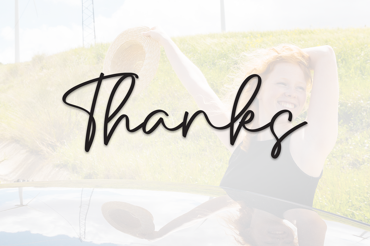 Delightful | Script Font, a Handwritten Font by Scratchones (Photo 9 of 9)