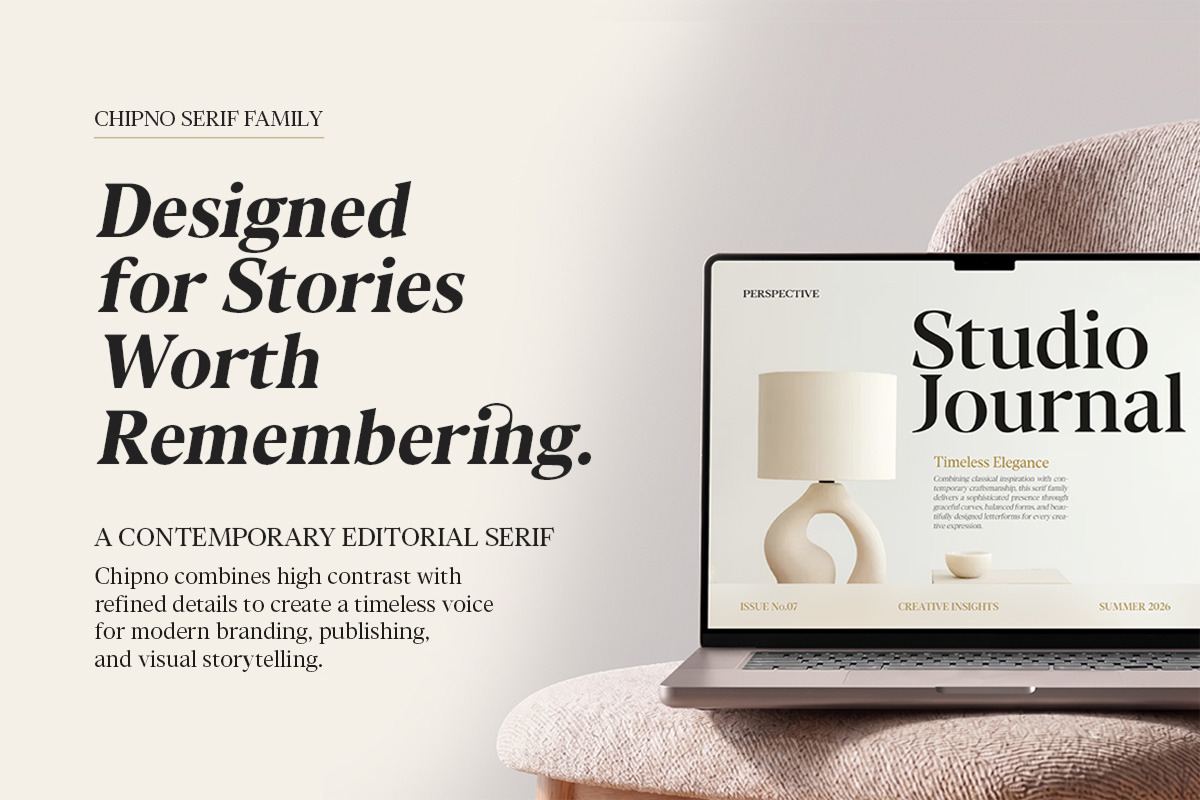 Chipno, a Serif Font by Attract Studio (Photo 9 of 16)