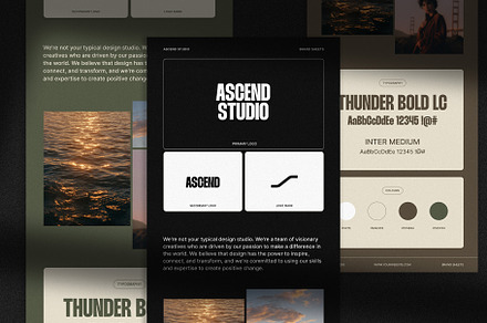 BRAND SHEETS for Figma by ASCEND