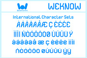 Air Attraction font, a Font by weknow (Thumbnail 8 of 8)