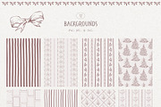 Vintage Christmas Line art winter, a Decorative Illustration by Kreker Kate (Thumbnail 7 of 10)