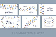 Christmas Doodle Garland Brush, a Brush Add-On by Lunarts Studio (Thumbnail 2 of 6)