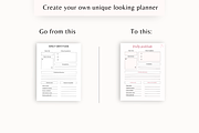 Self-care wellness planner Canva, a Templates & Theme by Cate Creates (Thumbnail 5 of 7)