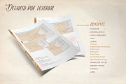 Le Tour du monde, Germany vector map, an Object Graphic by volume 1 visual design (Thumbnail 10 of 21)