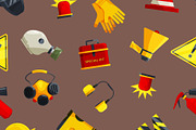 Safety equipment and protective gear, a Pattern Graphic by Onyx (Thumbnail 2 of 3)