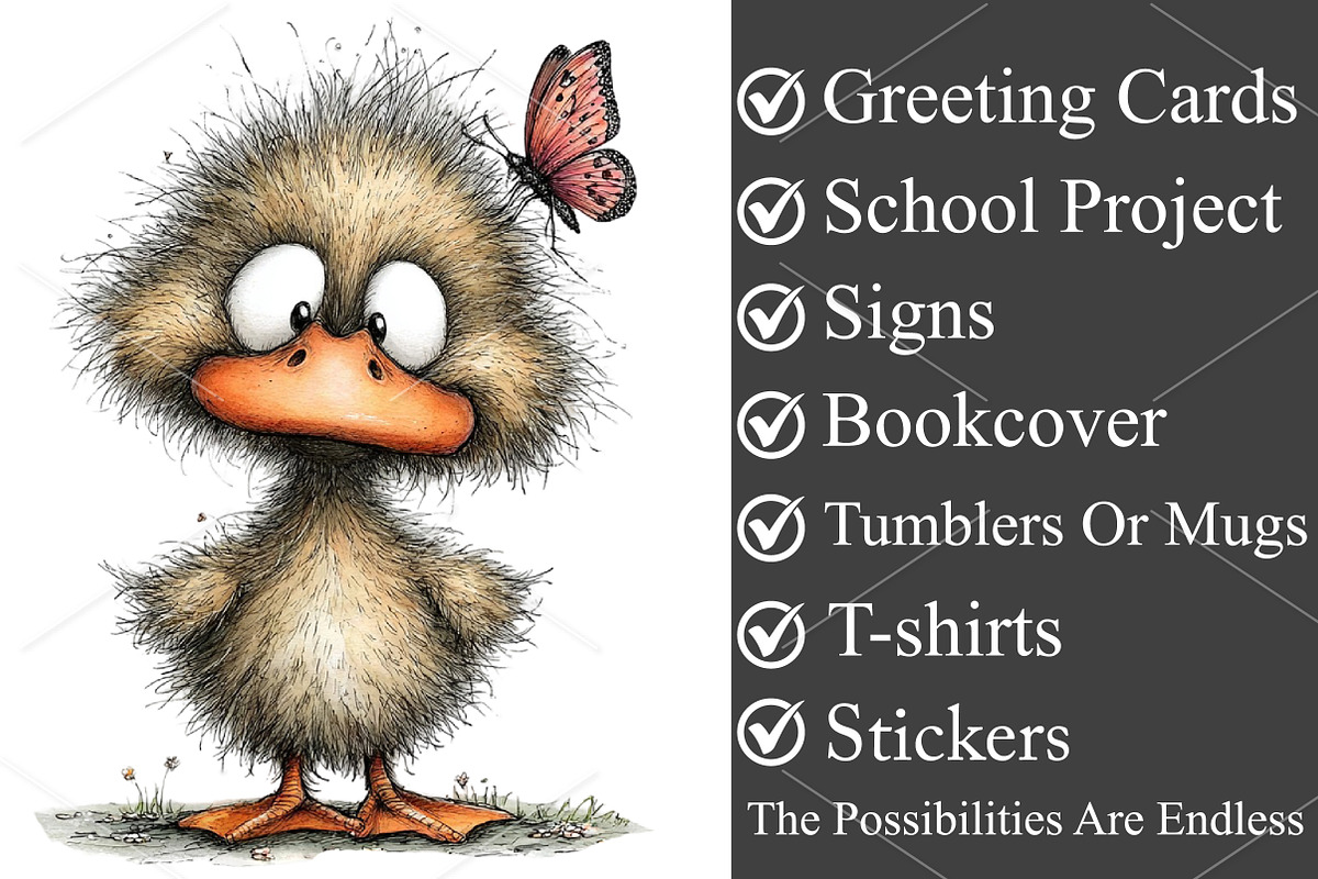 Whimsical Spring Animals Clipart, a Seasonal Illustration by Canvas Craft (Photo 3 of 7)