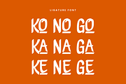 Skonek - Handdrawn Bold Font, a Handwritten Font by QR Design Studio (Thumbnail 6 of 11)
