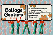 Collage Couture: 60s Edition, an Object Graphic by Megan Aili Designs (Thumbnail 2 of 11)