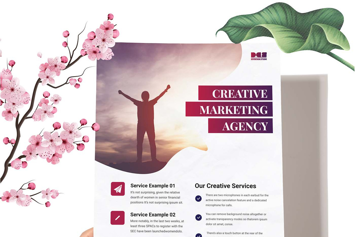 Dev Marketing Business Agency Flyer, a Flyer Template by litoondev (Photo 1 of 2)
