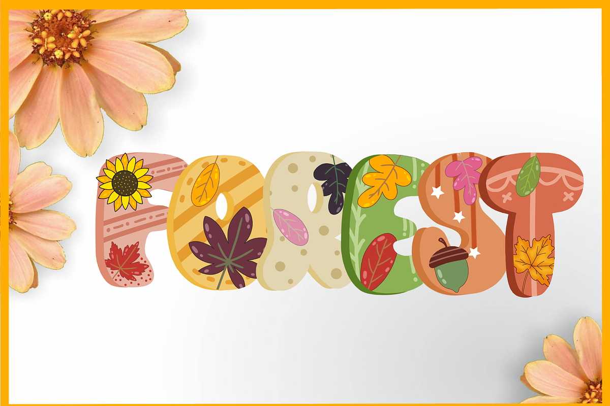 Fall Autumn-PNG fonts, a Symbol Font by It me digital art (Photo 4 of 6)