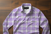 Frosty Lavender Gingham Digital Pape, a Graphic by Hurairagraphics (Thumbnail 3 of 5)