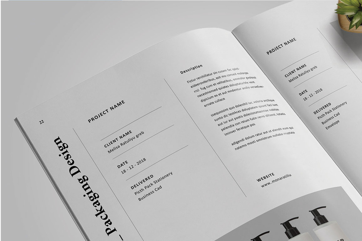 Graphic Design Portfolio, a Brochure Template by Occy Design (Photo 14 of 17)