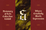 Lionkin Stylish Blackletter Font, a Blackletter Font by timelesstype.co (Thumbnail 2 of 20)