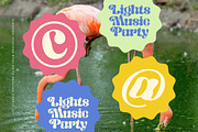 Beach Nagres Groovy Display Font, a Serif Font by timelesstype.co (Thumbnail 3 of 20)