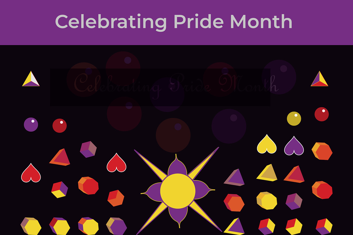 Pride  Month Idea, a Seasonal Illustration by Lakhan1998 (Photo 1 of 2)