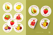 Fruits Vector Collection, a Food Illustration by vik.stock (Thumbnail 3 of 4)