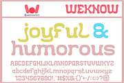 Life Goes on font, a Font by weknow (Thumbnail 3 of 8)