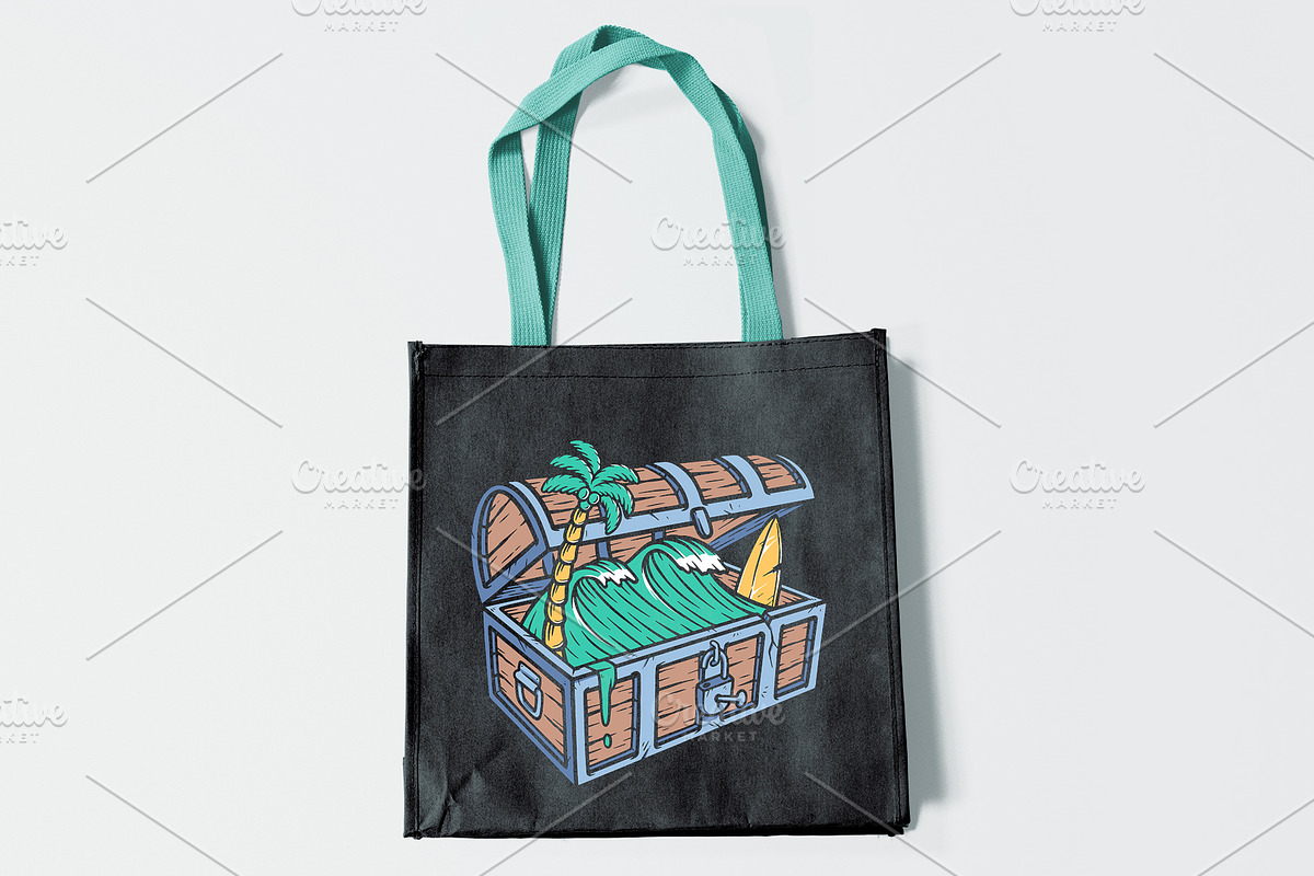 The beach is a treasure, an Object Illustration by gunaonedesign (Photo 6 of 6)