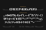 Orige – Extended Techno Display Font, a Sans Serif Font by Artiveko (Thumbnail 3 of 7)