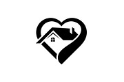 50 Home Love Heart House Icon Set Bu, an Illustration by Gaye Art (Thumbnail 31 of 51)