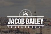 Jacob Bailey Premium Photography Hip, a Branding & Logo Template by SweetShutterStyle (Thumbnail 1 of 3)