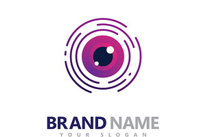 Eye with Health logo Template vector, a Branding & Logo Template by T.Vooka