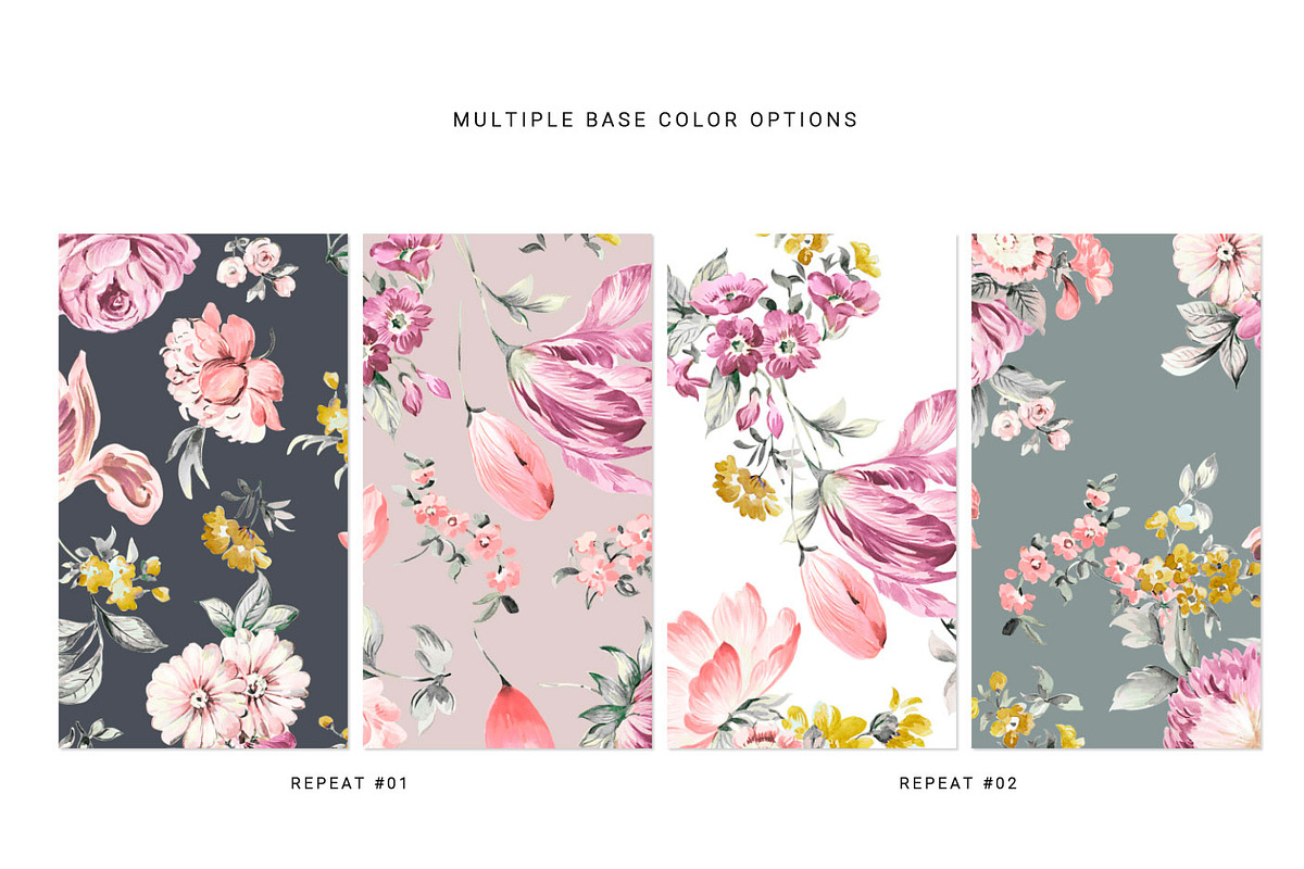 Monoqui, Fleurs prints & Motifs, a Pattern Graphic by Pink Linen (Photo 6 of 10)